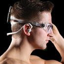HydroActive Short-Cord Waterproof Headphones with 3.5 mm Wired Connection