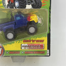 Tinco Stomper 4x4 JEEP TRUCK TE433 MOC with Purple Flames