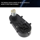6V RS390 Electric Motor Gearbox 18000RPM for Children's Car Toys