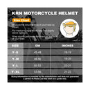 KRN Youth Kids Off-Road ATV Helmet - DOT Certified for Motorcycle and Motocross Adventures