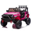 Kids 24V Electric Ride-On Car with 400W Power, Remote Control, Music, and LED Lights, White