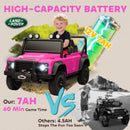 12V Pink Remote Control Kids Ride-On Land Rover Defender 110 SVX