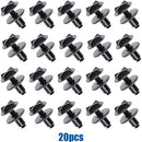 20 Pack of LR024316 Battery Cover and Cowl Side Panel Retainer Clips for Land Rover