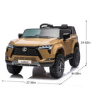 24V Dual-Seater Electric Ride-On Car for Kids with Remote Control, LED Lighting, and Bluetooth