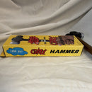 Retro Soft Electronic Whacky Hammer Toy with Box, Glass Shattering Sound, Plastic