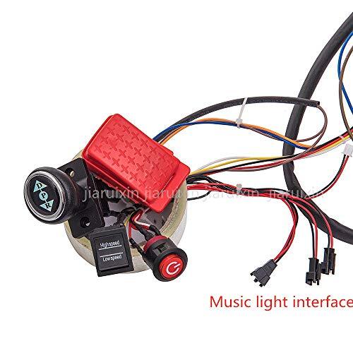 12V Kids Electric Car DIY Wiring and Switch Kit with 2.4GHz Remote Control