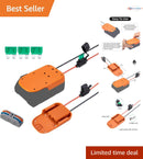 18V Lithium-ion Power Wheels Battery Connector for Robotics Projects