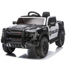 12V Police Car Ride-On Toy with Remote Control, Dual Motors, and Sound Features