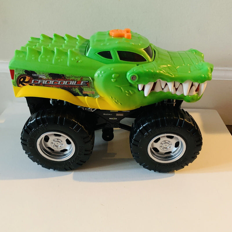 Winroth Racing Road Rippers Crocodile Monster Truck Toy with Light and Sound Effects