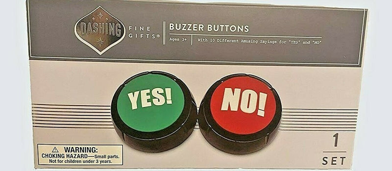 No Buzzer Buttons Dashing Fine Gift Set for Stocking Stuffers