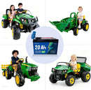 12V 20Ah LiFePO4 Power Pack for Peg Perego John Deere Tractors
