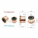 Innovative 12-Segment Copper Commutator Slip Ring 23x8x19.5(20)x12P