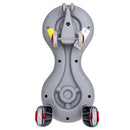 Babyjoy Flashing Wheel Wiggle Car Ride-On Toy for Toddlers & Kids - Red