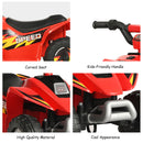 6V Electric Quad ATV Ride-On Toy for Toddlers - Red 4-Wheel Fun with Forward & Reverse
