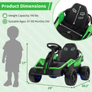 Electric UTV Ride-On Car for Older Kids - 12V Battery with Remote Control in Green