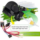 12V 150dB Electric Train Horn System with Relay Harness for Cars and Trucks