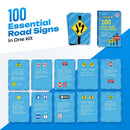CD01 Road Signs Learning Flash Cards