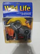 Vintage 2000 Funmax Battery-Powered Elephant Toy with Flipping Tail Action