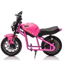 24V 300W Electric Kids Motorcycle with 14" Fat Wheels, Speeds Up to 11.18 MPH