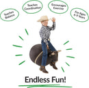 Rodeo Bouncing Bull Toy for Children 3 Years and Up