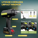 Battery-Powered 5 Ton Car Jack Set with Impact Wrench