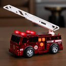 Maxx Action Chrome Rescue Vehicle Set: Firetruck, Police Car, and Helicopter