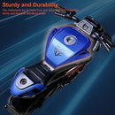 Set of 4 Pull-Back Motorcycles for Children with Sound and Light Features, 1:12 Scale Die-Cast Toys