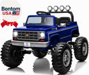 24V Licensed Chevrolet Monster Truck Ride-On with Quad 200W Motors (4WD)
