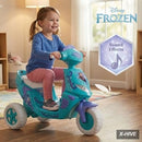 Frozen Electric Scooter for Kids Aged 3-5, Maximum Weight 55 lbs