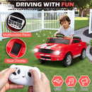 12V Shelby Electric Car for Kids, Remote-Controlled Battery Ride-On Toy