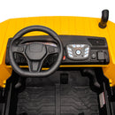 24V Two-Seater Kids Electric Ride-On Car with Parental Remote Control and 19.7-inch Wide Seat