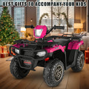 12V/24V Kids Electric Ride-On Jeep Truck ATV with Parent Remote Control Toy Vehicle