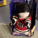 Plush Dancing Hamster Jacque Hockey Toy with Helmet and Stick