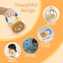 Alilo Mini Orange Pocket Bunny Music Player for Kids