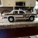 Vintage 1993 Buddy L Rescue Force Police Car Toy Lights Siren Vehicle