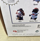 Animated Plush Red Dancing Hamster - Country Boy Edition 2003