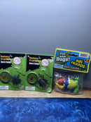 Hand-Painted Vintage Insect Badges Set of 3 for Nature Exploration