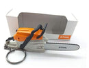 Stihl Chainsaw Keyring with Battery Functionality