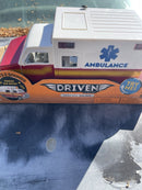 Battat DRIVEN Electric Ambulance Toy with Lights and Sound Features