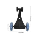 SUPVOX Universal Plastic Replacement Wheels for Wiggle Cars