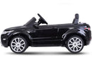 KID'S BLACK LAND ROVER ELECTRIC RIDE-ON CAR WITH MP3 PLAYER