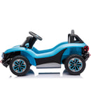 12V Volkswagen Beetle Electric Ride-On Car for Kids - Blue, Speeds Up to 2.5MPH