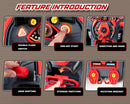 Engaging Truck Engine Playset with Removable Components, Lights & Sounds for Ages 3-5