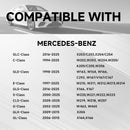 FARBIN Waterproof Car Horn for Mercedes Benz with Loud High and Low Tones