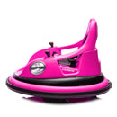12V Electric Bumper Car for Kids with Remote Control, LED Lights, Bluetooth, and 360 Degree Spin