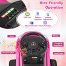 Maserati Licensed Kids Foot-to-Floor Push Car with Horn