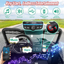 24V Dual Seat Electric Toy Car Truck 22" UTV with Remote Control and Sound Features