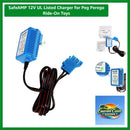 12V Charger for Peg Perego Ride-On Vehicles with LED Indicator