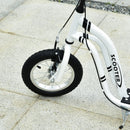 Youth Scooter with 12-Inch Inflatable Front Wheel and Dual Front & Rear Caliper Brakes