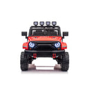 24V 7Ah Dual-Seater Jeep Ride-On with Remote Control and LED Lighting